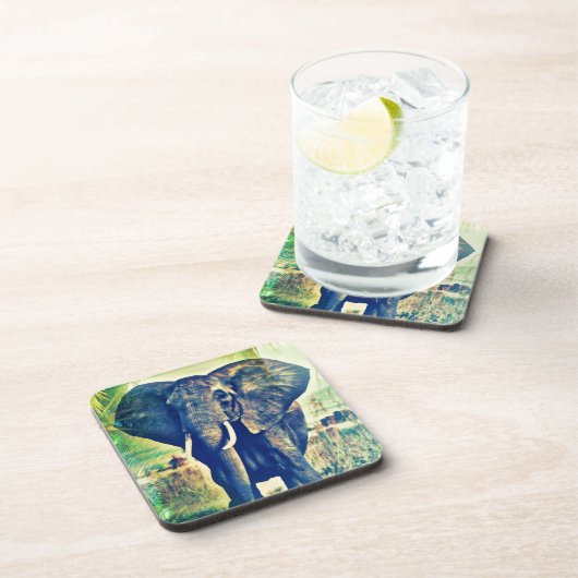 Elephant Palms Bier Onderzetter (Rechterzijde)