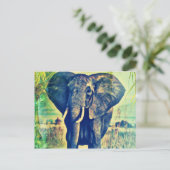 Elephant Palms Briefkaart (Staand voorkant)