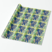 Elephant Palms Cadeaupapier (Uitgerold)
