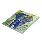 Elephant Palms Tegeltje (Zijkant)