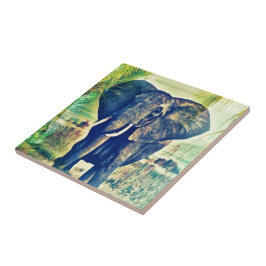 Elephant Palms Tegeltje (Zijkant)