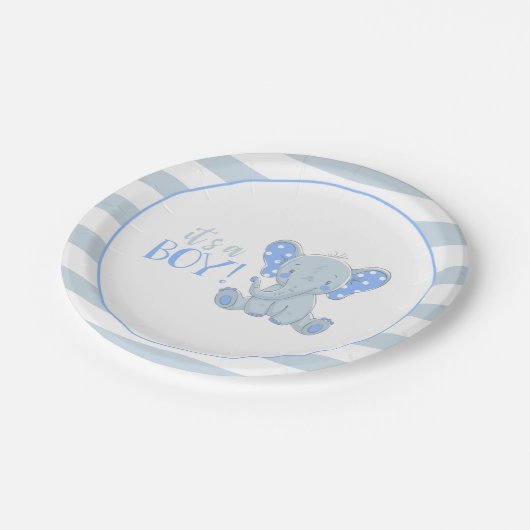 Elephant Paper Bord - Het is een jongen (Gekanteld)