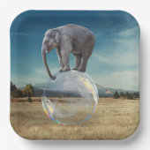 Elephant Papieren Bordje (Voorkant)