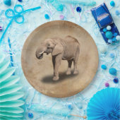 ELEPHANT PAPIEREN BORDJE (Feest)