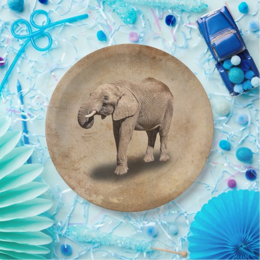 ELEPHANT PAPIEREN BORDJE (Feest)