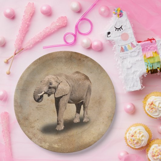 ELEPHANT PAPIEREN BORDJE (Feest)