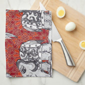 Elephant Parade 3 Theedoek (Quarter Fold)