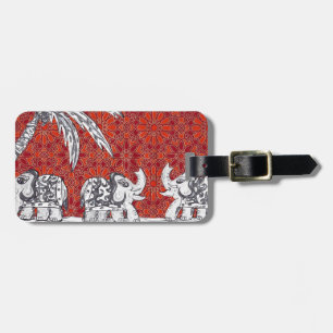 Elephant Parade 3 Travel Bag Label Bagagelabel