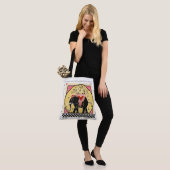 Elephant Parade in Yellow Tote Bag (Op model)