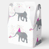 Elephant Partding - Dieren met een partij Bedankdoosjes (Geopend)