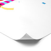 Elephant Partding - Dieren met een partij Poster (Hoek)