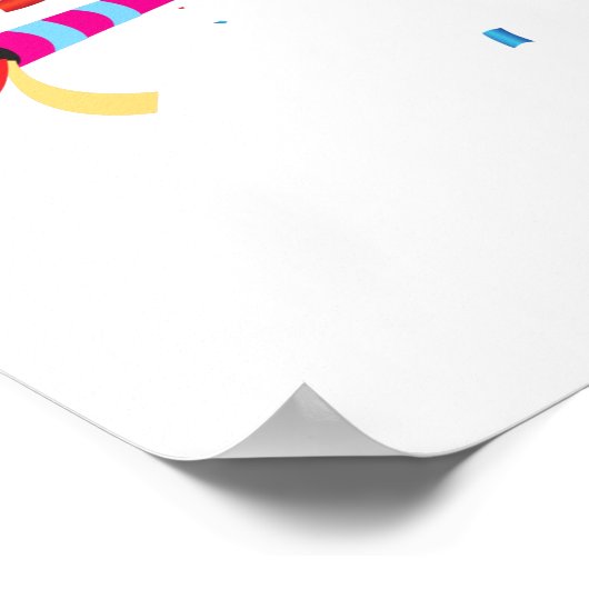 Elephant Partding - Dieren met een partij Poster (Hoek)