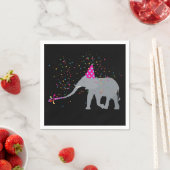 Elephant Partding - Dieren met een partij Servet (Insitu)