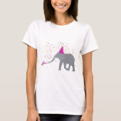 Elephant Partding - Dieren met een partij T-shirt (Voorkant)