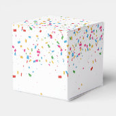 Elephant Partding - Dieren op de Birthday Party Bedankdoosjes (Achterkant)