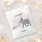 Elephant Partding - Dieren op de Birthday Party Bedankzakje (Geknipt)