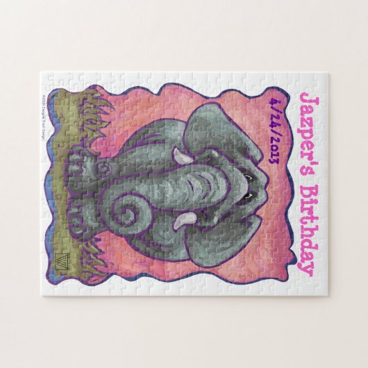 Elephant Party Center Legpuzzel (Horizontaal)