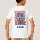 Elephant Party Center T-shirt (Achterkant)