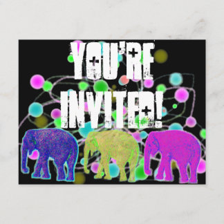 Elephant Party Kaart