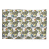 Elephant Pattern Kussensloop (Achterkant-Links)