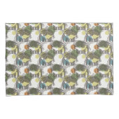 Elephant Pattern Kussensloop (Voorkant-Rechts)