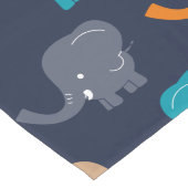 Elephant Pattern Lange Tafelloper (Hoek)