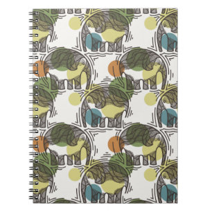 Elephant Pattern Notitieboek