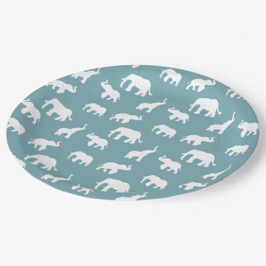 Elephant Pattern Paper Bord -  (Gekanteld)
