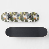 Elephant Pattern Persoonlijk Skateboard (Horizontaal)