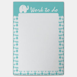 Elephant Pattern Post-it® Notes