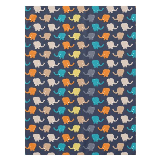 Elephant Pattern Tafelkleed (Voorkant)