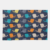 Elephant Pattern Theedoek (Horizontaal)