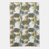 Elephant Pattern Theedoek (Verticaal)