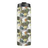 Elephant Pattern Thermosbeker (Voorkant)