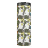 Elephant Pattern Thermosbeker (Achterkant)