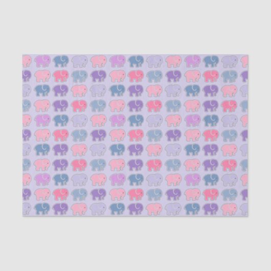 Elephant Pattern Tissuepapier (Voorkant)