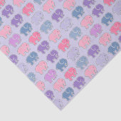 Elephant Pattern Tissuepapier (Detail)