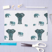 Elephant Pattern Tissuepapier (Craft)