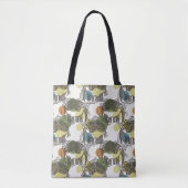 Elephant Pattern Tote Bag (Voorkant)