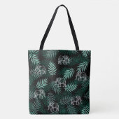Elephant Pattern Tote Bag (Voorkant)