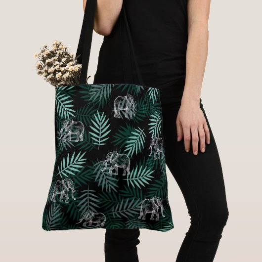 Elephant Pattern Tote Bag (Dichtbij)