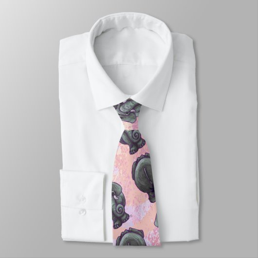 Elephant Patterns Stropdas (Gebonden)