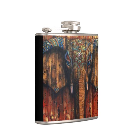 Elephant Peace Flask Heupfles (Rechts)