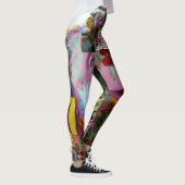 Elephant Peace Yoga-Leggings Leggings (Rechts)