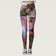 Elephant Peace Yoga-Leggings