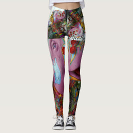 Elephant Peace Yoga-Leggings Leggings