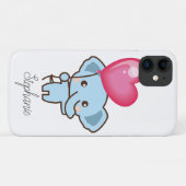 Elephant persoonlijke mobiele telefoon voor snelle Case-Mate iPhone case (Achterkant (horizontaal))