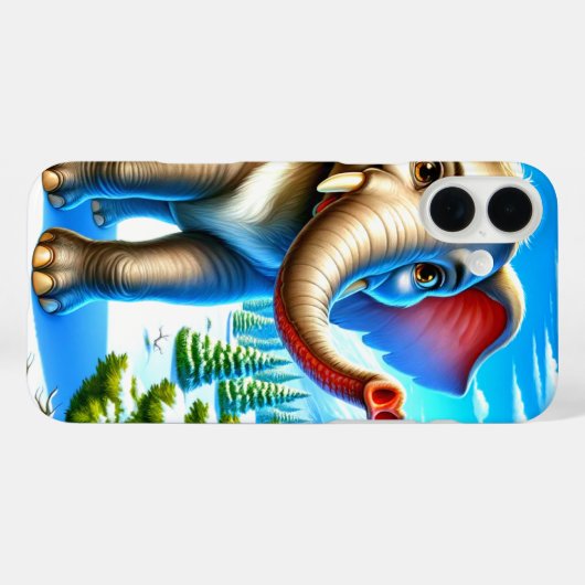Elephant Phone Case (Achterkant (horizontaal))