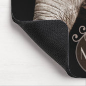 Elephant Photo Afbeelding Muismat (Hoek)