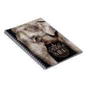 Elephant Photo Afbeelding Notitieboek (Rechterzijde)